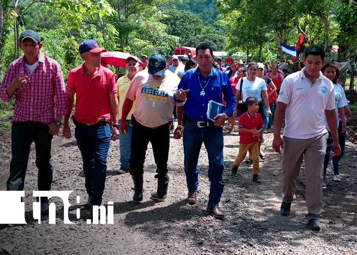 Foto: Inauguran camino productivo que dinamiza la economía en Matiguás, Matagalpa/TN8