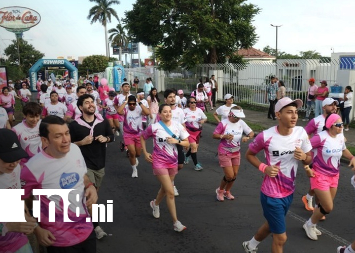 Foto: Carrera “Yo Corro Por Ellas” en Managua /TN8