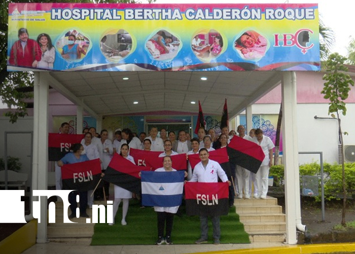 Foto: Salud gratuita en el renovado hospital Bertha Calderón /TN8