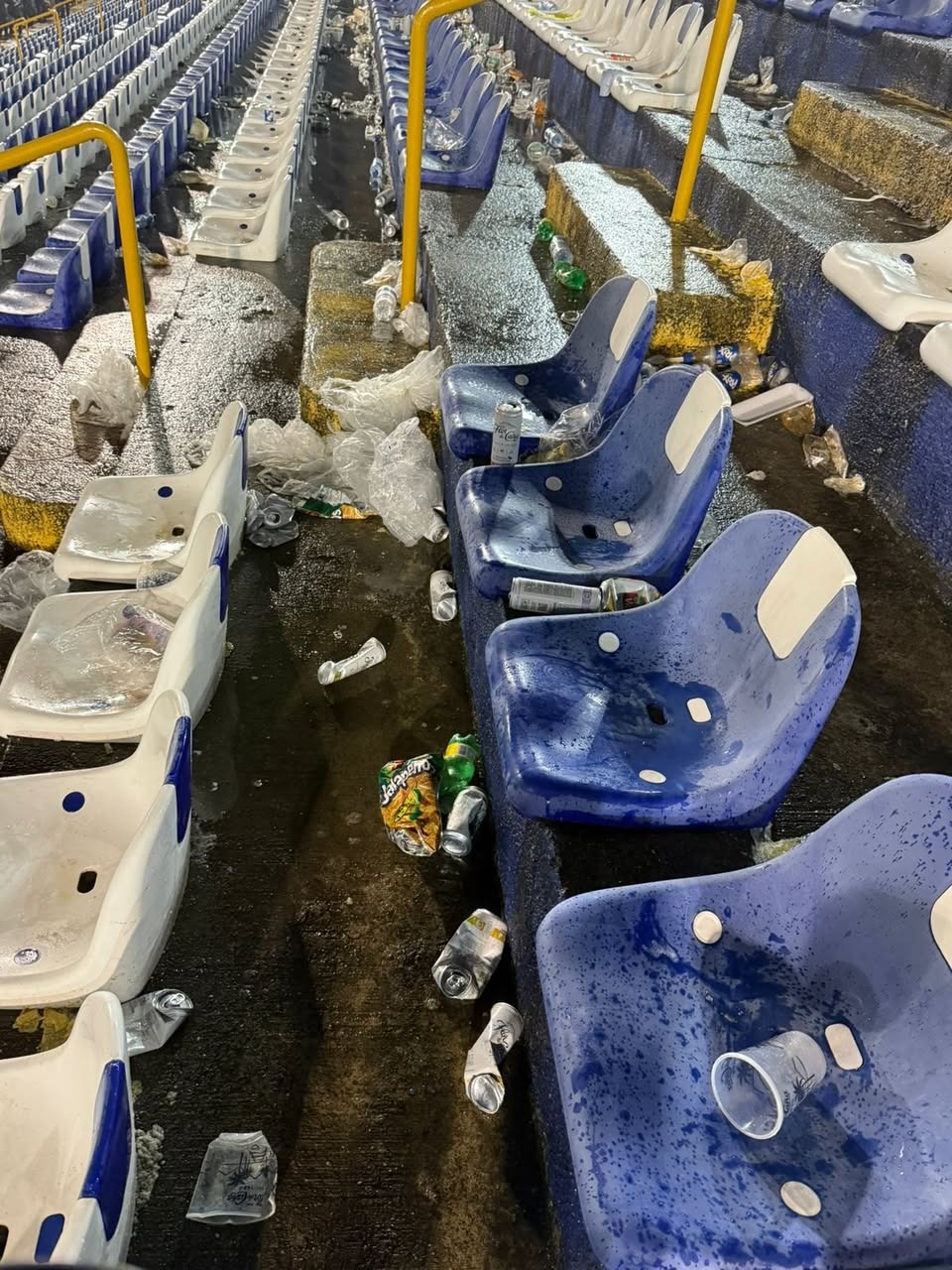 Foto: Japoneses ayudan en labores de limpieza en el Estadio de Fútbol de Nicaragua