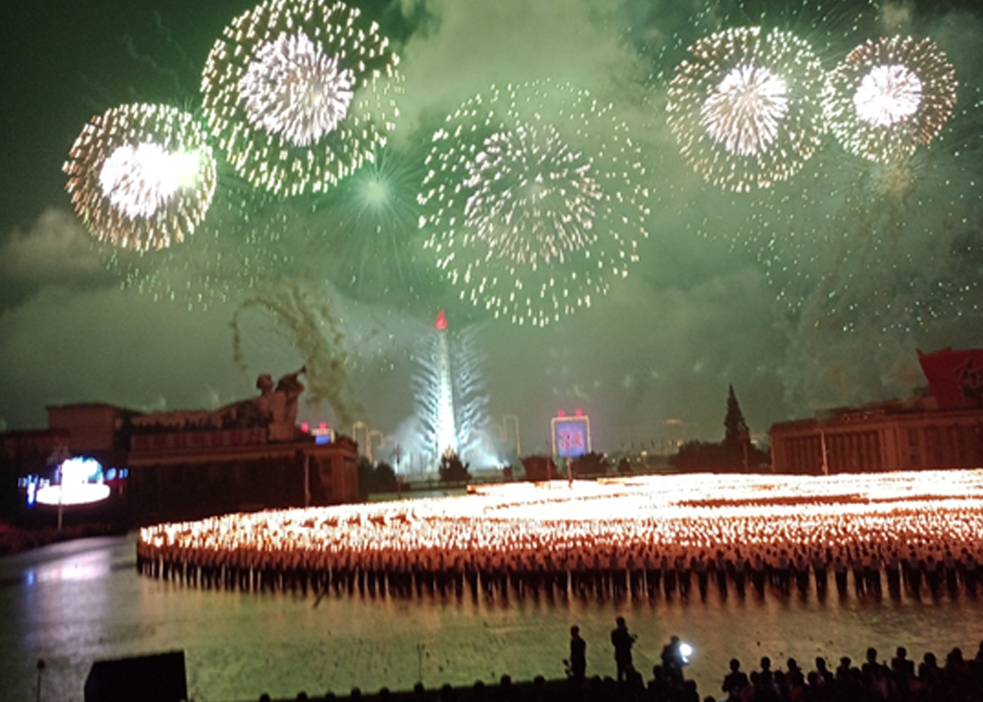 Foto: Finalizan festejos por el 80 aniversario del Partido del Trabajo de Corea/Cortesía