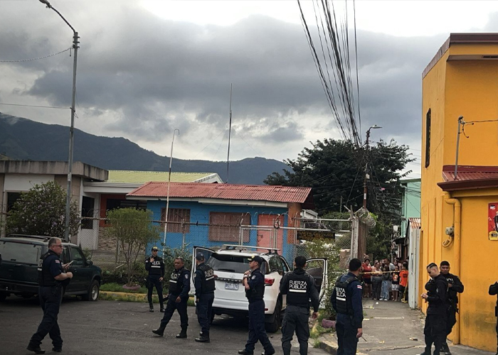 Foto: Violenta balacera en Costa Rica /Cortesía