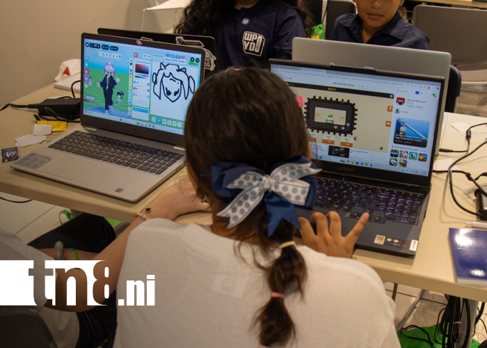 Foto: Tigo Nicaragua promueve habilidades digitales en niños / TN8