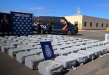 Frente a las costas de Canarias, interceptan barco con 6,5 toneladas de cocaína Foto: Operativo histórico en Canarias /Cortesía