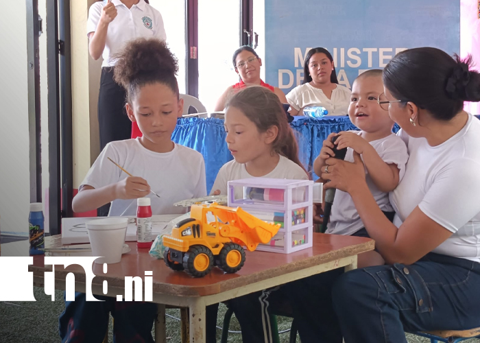 Foto: El arte une a las familias en el Festival de Nueva Segovia/ TN8