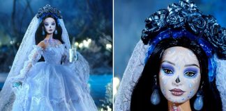 Foto: La nueva Barbie del Día de Muertos rinde tributo a La Llorona / Cortesía