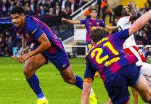 Ronald Araújo salva ‘in extremis’ al Barcelona de una crisis Araujo salvó al Barcelona con golazo