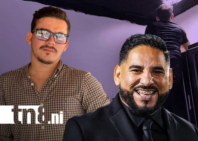 Foto: Brixter Argeñal, Carlos Padel, muestra su talento a JR Foto: Brixter Argeñal, Carlos Padel, muestra su talento a JR