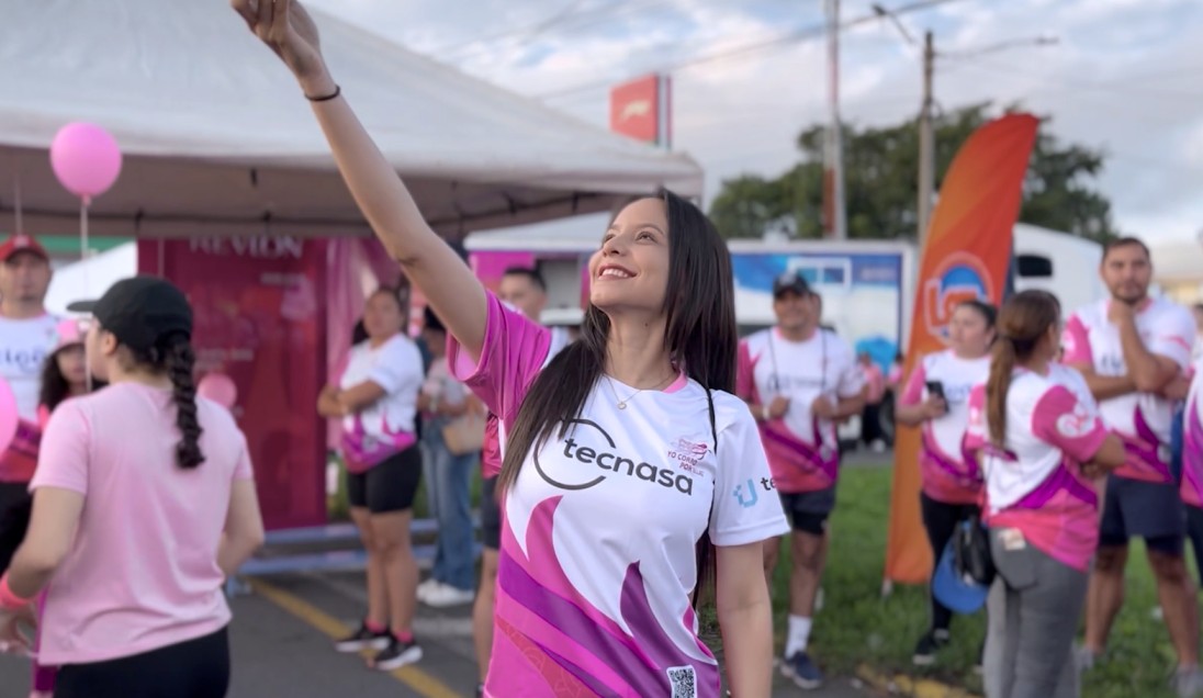 Foto: Loto en apoyo a la concientización sobre el cáncer de seno