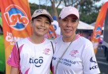Foto: Loto en apoyo a la concientización sobre el cáncer de seno