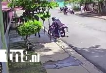 Delincuentes en moto desatan terror con robo simultáneo en Ciudad Sandino Foto: Robo a plena luz del día en Ciudad Sandino / TN8