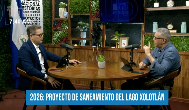 Foto: Estudio TN8 aborda el tema del saneamiento del Lago Xolotlán, o Lago de Managua