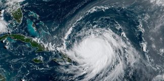 Foto: Tormenta tropical Melissa en el Mar Caribe