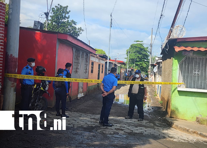 Foto: Barrio Jorge Dimitrov en shock por muerte de hombre/ TN8