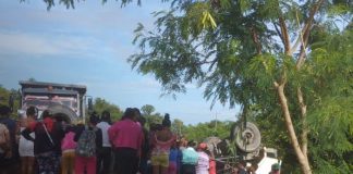 Foto: Accidente en el empalme de Tuapi, Caribe Norte /TN8