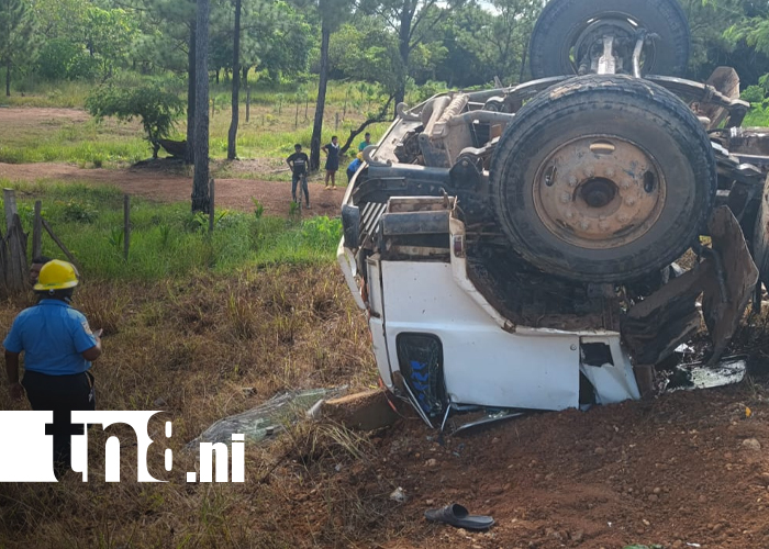 Foto: Accidente en el empalme de Tuapi, Caribe Norte /TN8