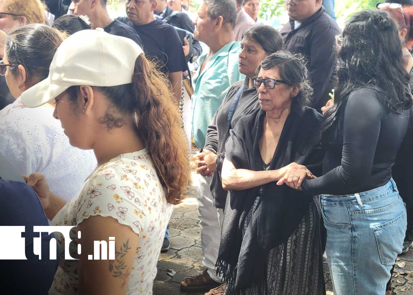 Foto: Amigos y familiares claman justicia en Managua/ TN8