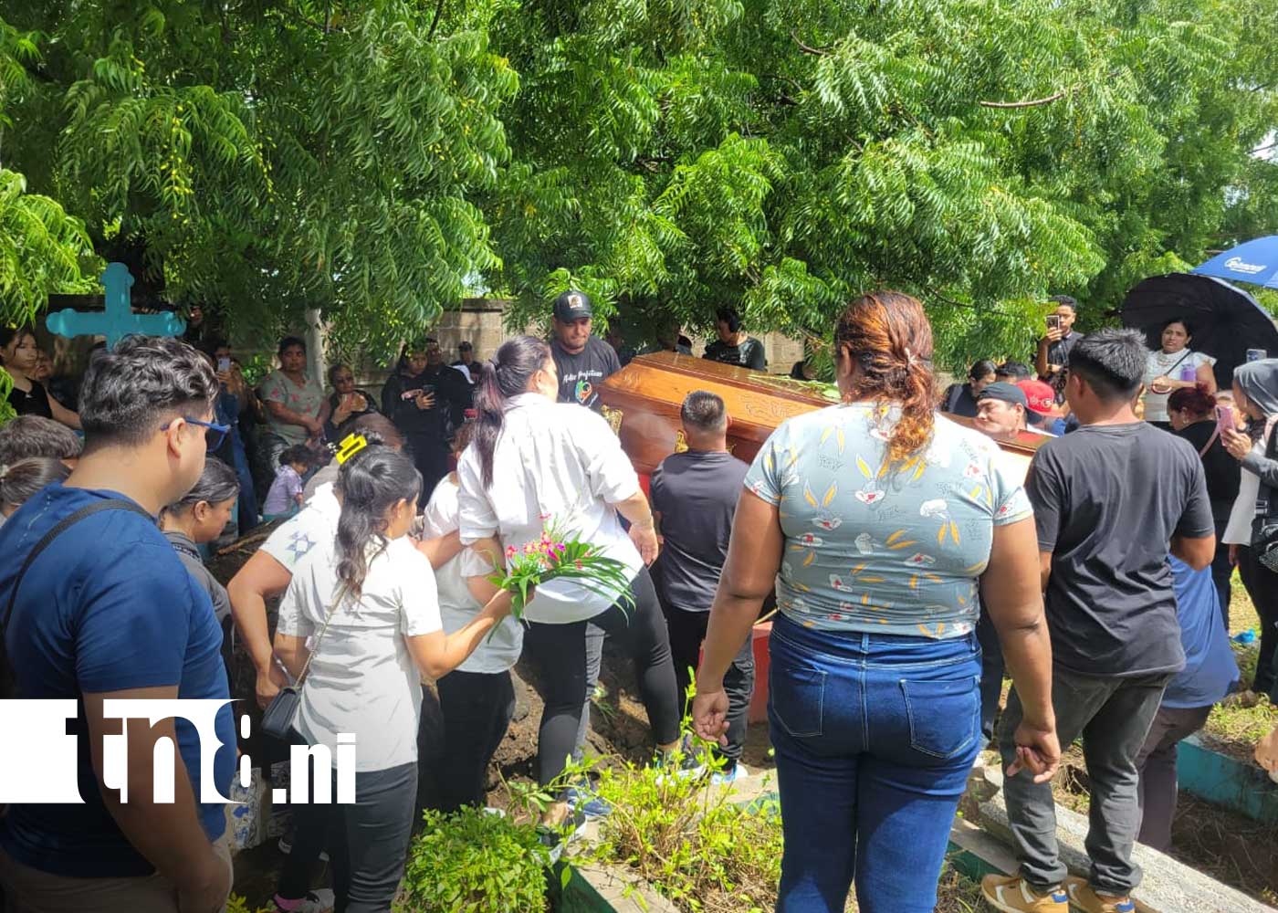 Foto: Amigos y familiares claman justicia en Managua/ TN8