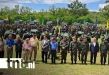 Lanzamiento del plan de la Cosecha Cafetalera 2025 – 2026 en Nicaragua Foto: Plan de seguridad protege trabajadores y productores de café en Nicaragua / TN8
