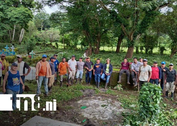 Foto: Comunidad y autoridades trabajan unidas en Ometepe/ TN8 Foto: Comunidad y autoridades trabajan unidas en Ometepe/ TN8