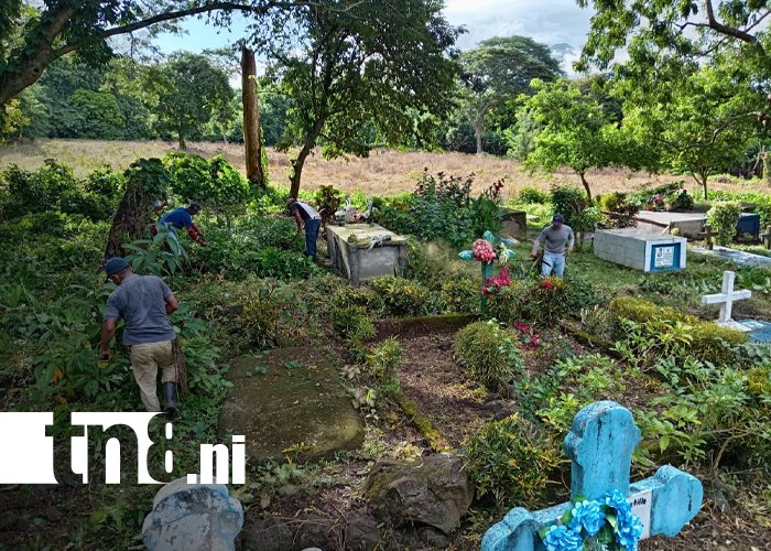Foto: Comunidad y autoridades trabajan unidas en Ometepe/ TN8