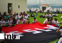 Foto: Juventud Sandinista rinde homenaje a Benjamín Zeledón con caminata histórica en Masaya/TN8