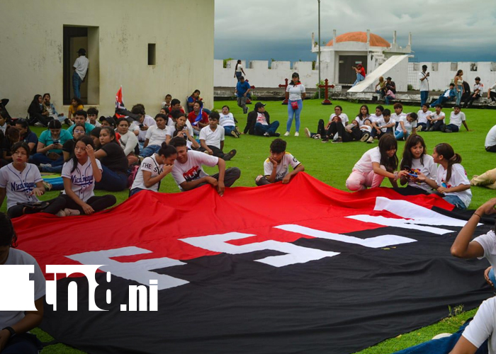Foto: Juventud Sandinista rinde homenaje a Benjamín Zeledón con caminata histórica en Masaya/TN8