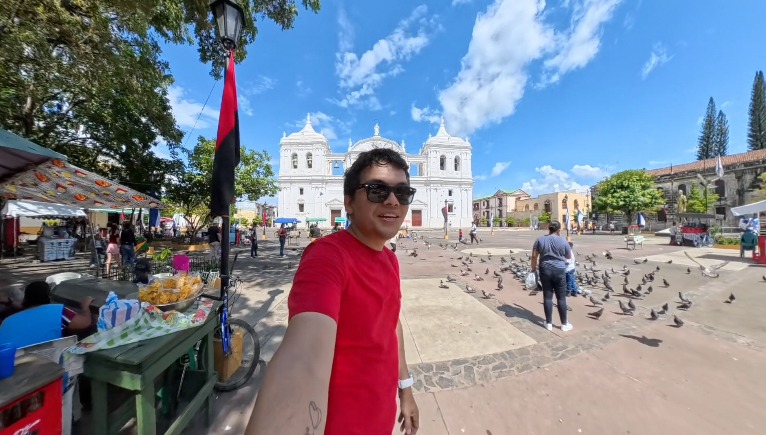 Foto: Franklin y su patineta se hacen virales en Nicaragua / TN8