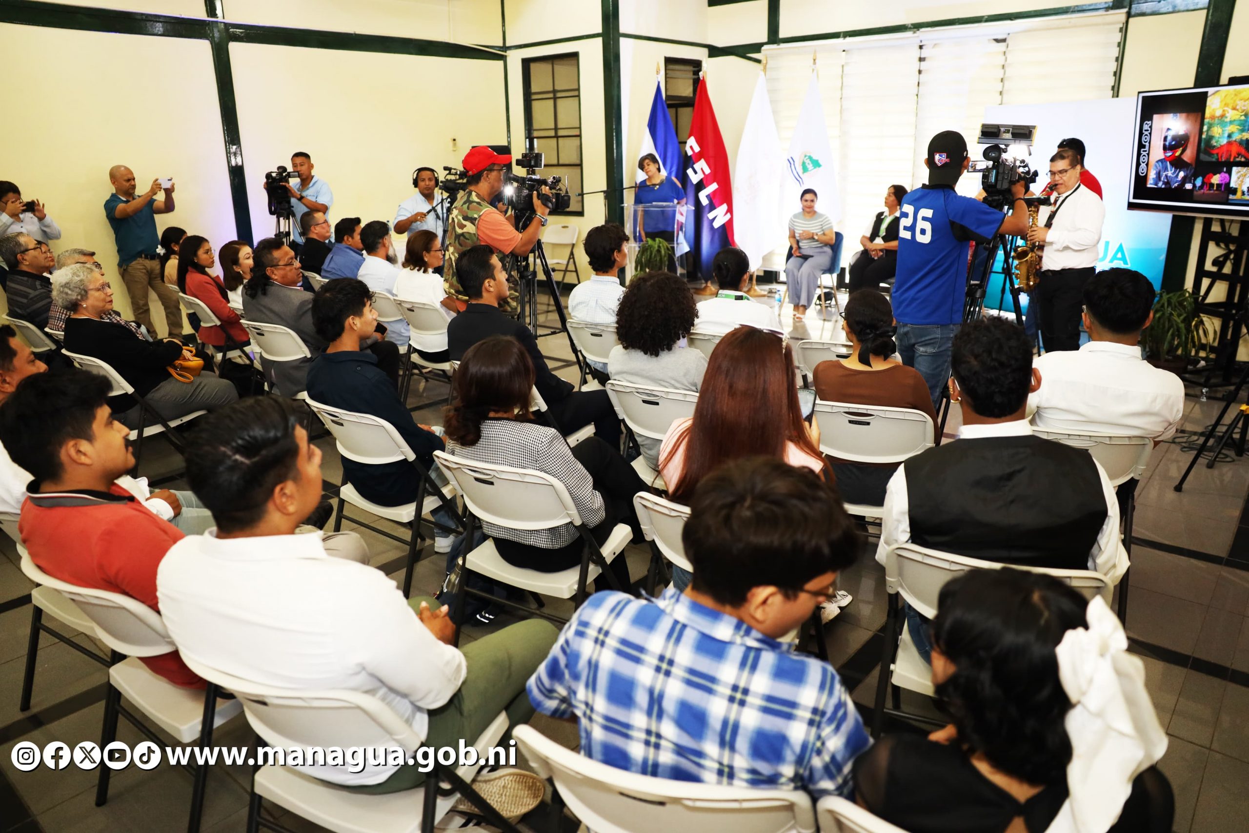 Foto: Curso de marketing digital con funcionarios de la Alcaldía de Managua / TN8