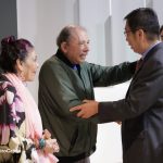CoPresidentes de Nicaragua agradecen la gestión y amistad del embajador chino, Chen Xi Foto: Copresidentes de Nicaragua despiden al embajador chino Chen Xi, en emotivo acto/Cortesía