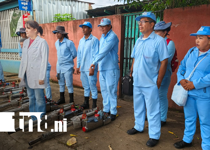 Foto: Arranca la décima jornada antiepidémica en el barrio Blanca Segovia /TN8