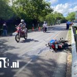 Motociclista muere tras ser embestido por camión en Ocotal Foto: Mortal accidente de tránsito en una cuesta de Ocotal / TN8