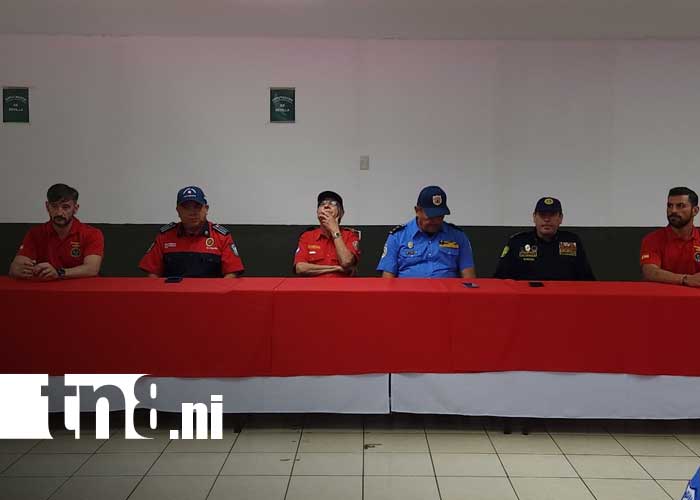 Foto: Mejoran capacidades de bomberos de Nicaragua / TN8