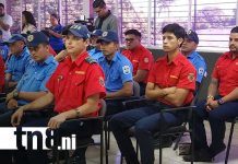 Foto: Mejoran capacidades de bomberos de Nicaragua / TN8