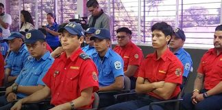 Foto: Mejoran capacidades de bomberos de Nicaragua / TN8