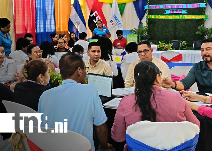 Foto: Directivos y docentes de Nueva Segovia evalúan progreso educativo /TN8