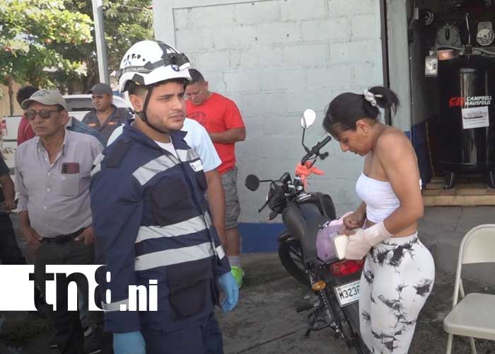 Foto: Accidente tras persecución en Estelí / TN8