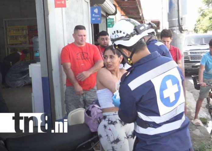 Foto: Accidente tras persecución en Estelí / TN8 Foto: Accidente tras persecución en Estelí / TN8