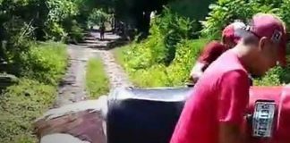 Foto: Accidente con caponera en Moyogalpa, Isla de Ometepe / TN8