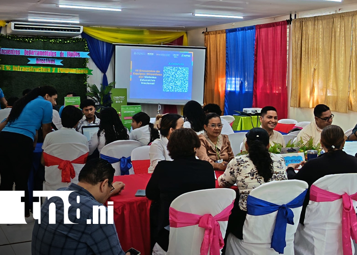 Foto: Directivos y docentes de Nueva Segovia evalúan progreso educativo /TN8