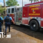 Ardió en llamas: Incendio en una casa forrada de zinc en el D-VI de Managua Foto: Incendio en una vivienda del Distrito VI de Managua / TN8