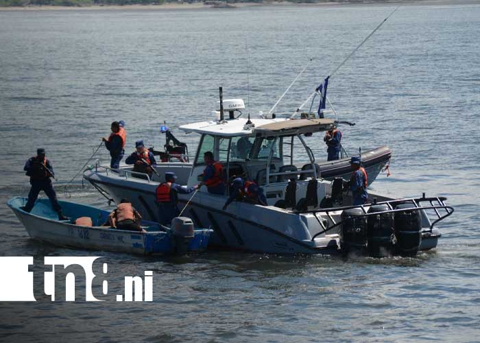 Foto: Simulacro de seguridad en Puerto Corinto, Chinandega / TN8