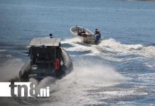 Imponente simulacro pone a prueba la defensa marítima de Puerto Corinto Foto: Simulacro de seguridad en Puerto Corinto, Chinandega / TN8