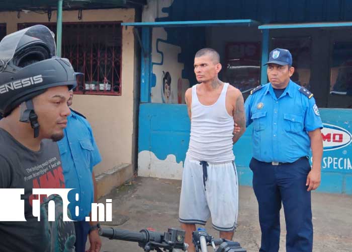 Foto: Efectivos operativos policiales en Ciudad Sandino / TN8