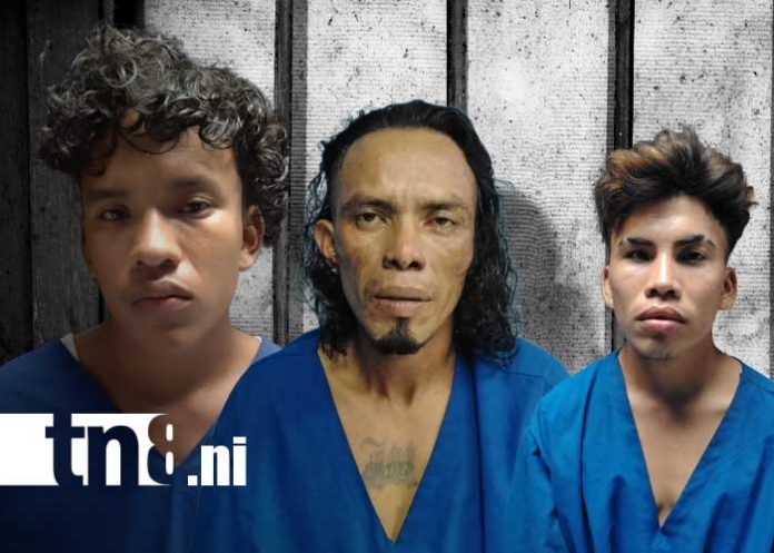 Foto: Captura de sujetos por delinquir en Ciudad Sandino / TN8