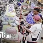 «Gancheras» no perdonan ni las tiendas chinas en Managua (VIDEO) Foto: Gancheras hacen de las suyas en una tienda de Managua / TN8
