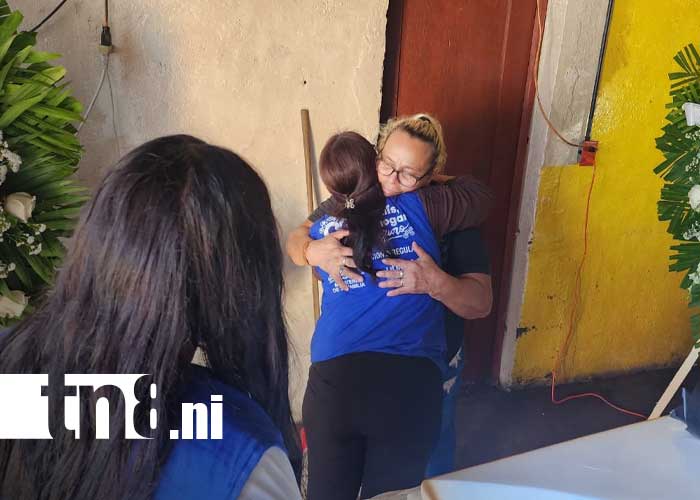 Foto: Vela de pequeña que falleció por corrientes en Managua / TN8