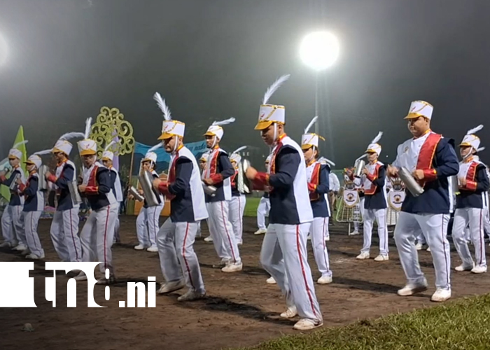 Foto: Carazo celebra su festival de bandas escolares y nacionales /TN8