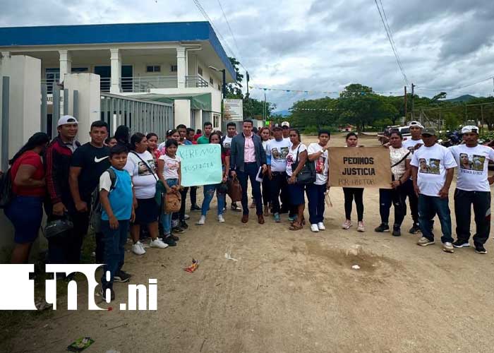 Foto: Reclaman justicia por crimen en Jalapa / TN8