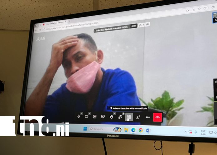 Foto: Aldo Mejía admite abuso a una menor de 13 añitos en los juzgados de Managua /TN8 Foto: Aldo Mejía admite abuso a una menor de 13 añitos en los juzgados de Managua /TN8